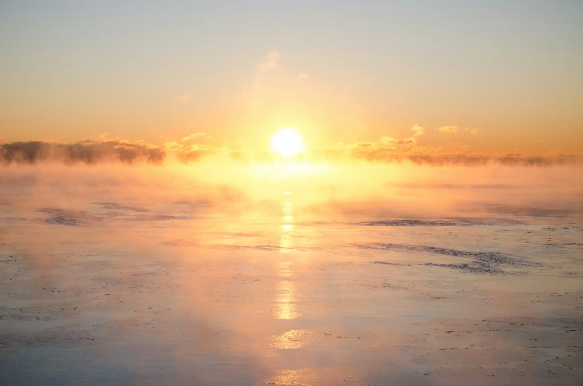 orange sunset