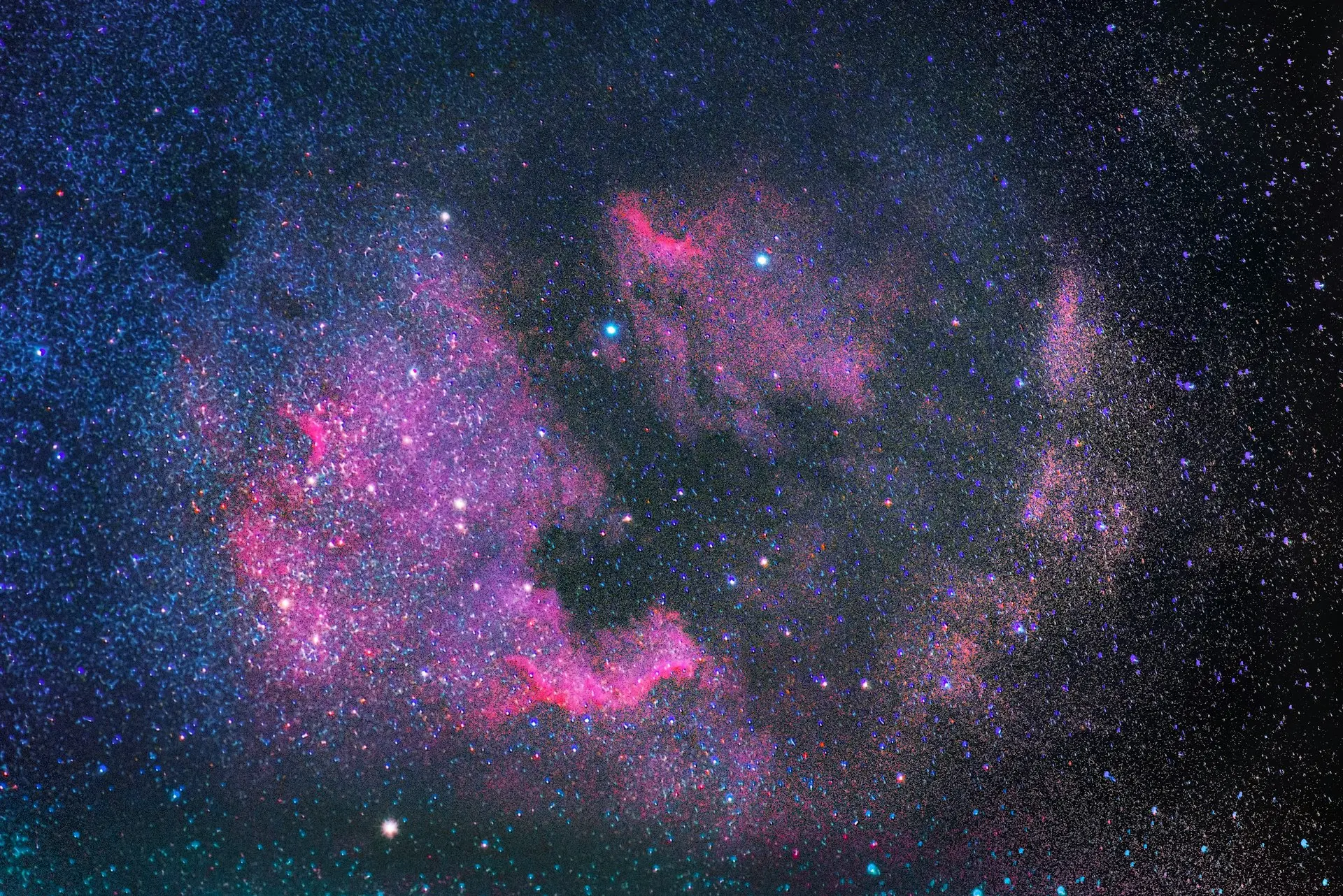 purple and black galaxy sky